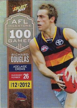 2013 Select AFL Champions - Milestone Game Foils #MG1 Richard Douglas Front
